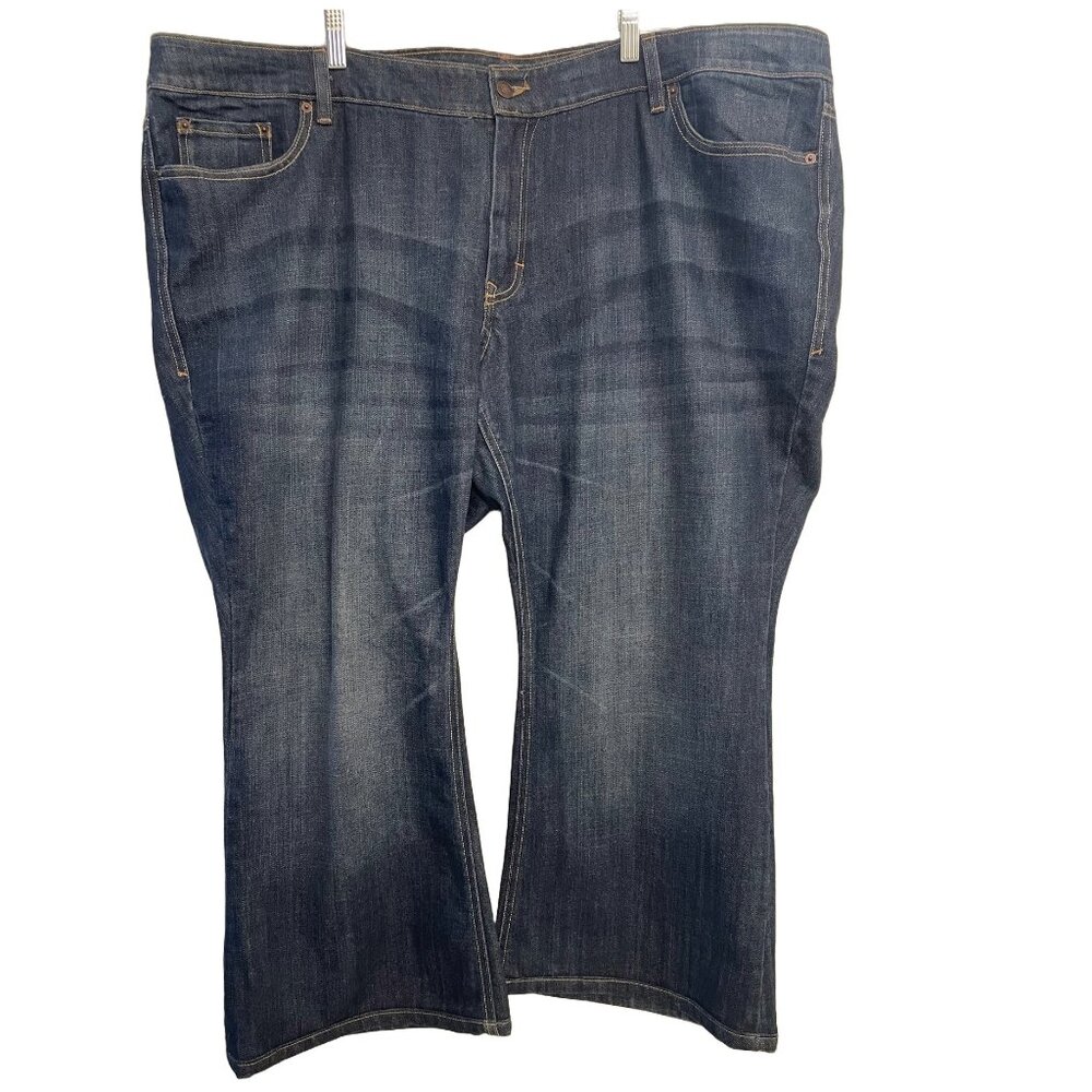 Old Navy Jeans Womens Plus 26 Short Diva Low Waist Flare Medium Wash